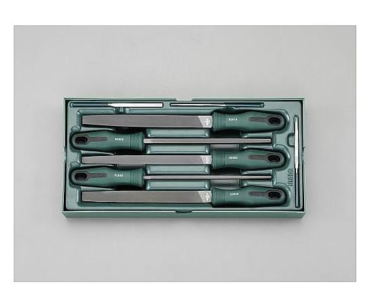 ８本組 やすりセット(ﾄﾚｰ入り)