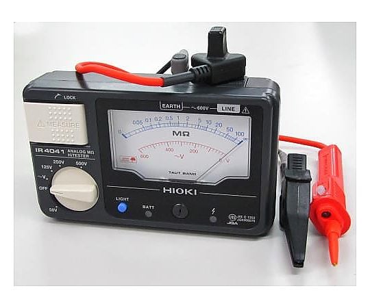 アナログ絶縁抵抗計(4ﾚﾝｼﾞ)