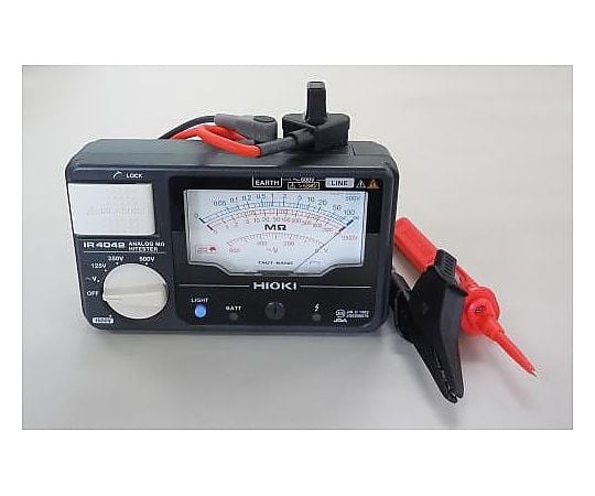 アナログ絶縁抵抗計(4ﾚﾝｼﾞ)