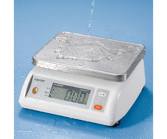 78-0485-60 10kg(0.005kg) 防水型デジタルはかり EA715CB-8 【AXEL