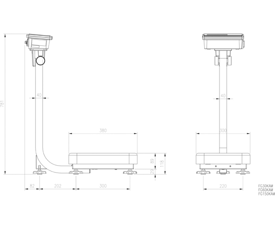 エスコ エスコ 台はかり 150kg 20g EA715DD-150 (78-0486-09) | sport