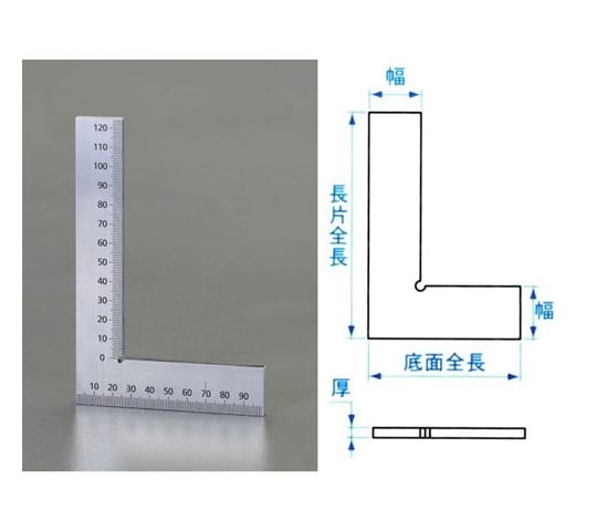 平形スクエアー（目盛付） EA719ANシリーズ エスコ 【AXEL】 アズワン