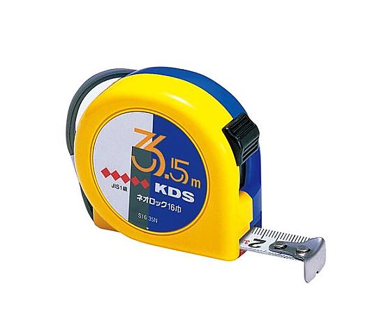 16mmx3.5m メジャー(ｽﾄｯﾌﾟ付)