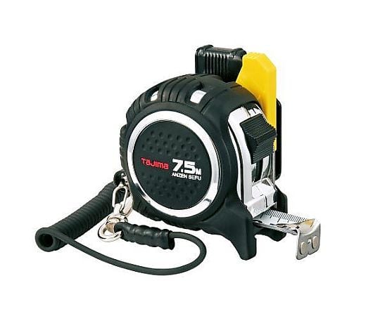 25mmx7.5m メジャー(ﾎﾙﾀﾞｰ･安全ﾛｰﾌﾟ付)