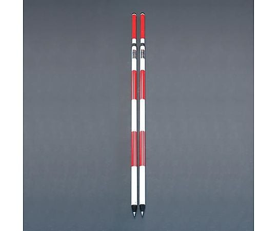 2m/2段 測量用伸縮ポール(2本)