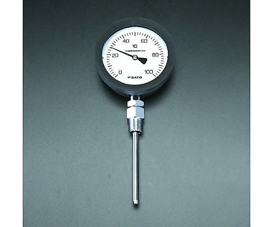 0-200℃/100mm バイメタル式温度計