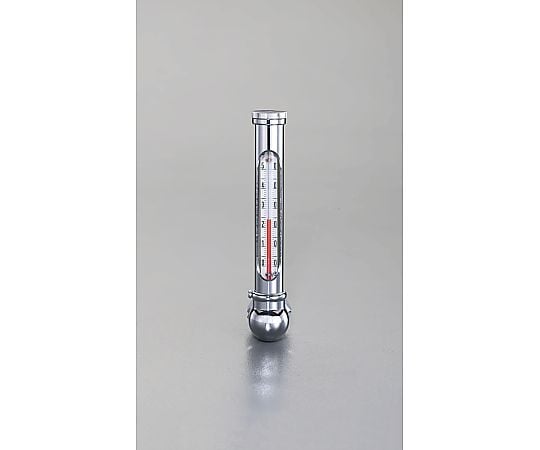 -20-50ﾟC/100mm 温度計･丸型保護枠付(L型)