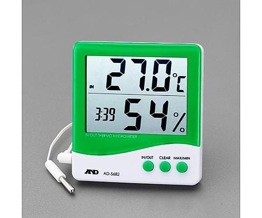 [室内･室外]デジタル最高最低温度・湿度計