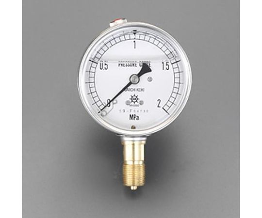 60mm/0-1.0MPa 圧力計(ｸﾞﾘｾﾘﾝ入)