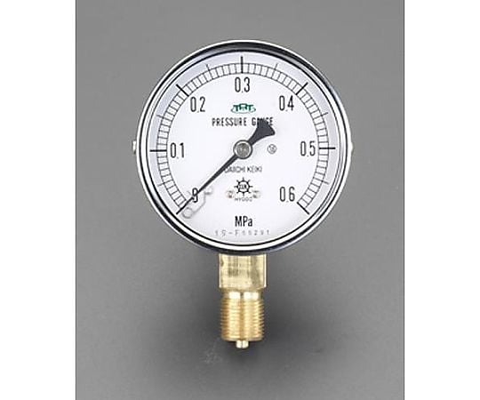 60mm/0-0.6MPa 圧力計(耐脈動圧形)