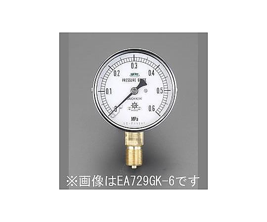 75mm/ 0-10MPa 圧力計(耐脈動圧型)