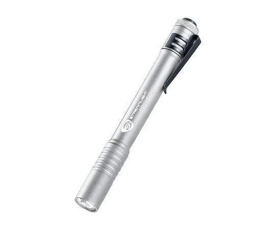 [単4x2本] フラッシュライト/LED(ﾍﾟﾝ型･銀) EA758SG-3