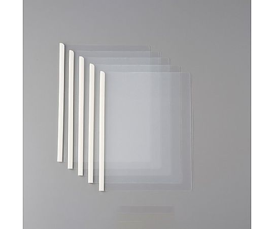 A4 レポートカバー(ｽﾗｲﾄﾞ式)[5冊]