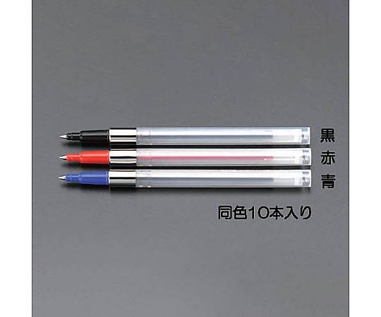 0.7mm ボールペン替芯・加圧式(赤/10本)