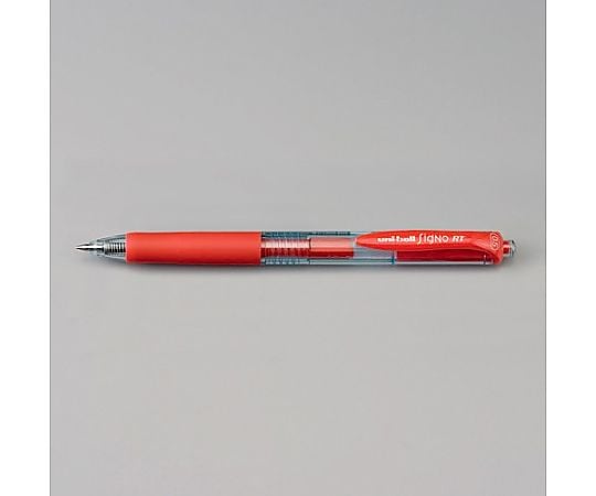 0.5mm ボールペン(赤・ｹﾞﾙｲﾝｸ･ﾉｯｸ式/10本)