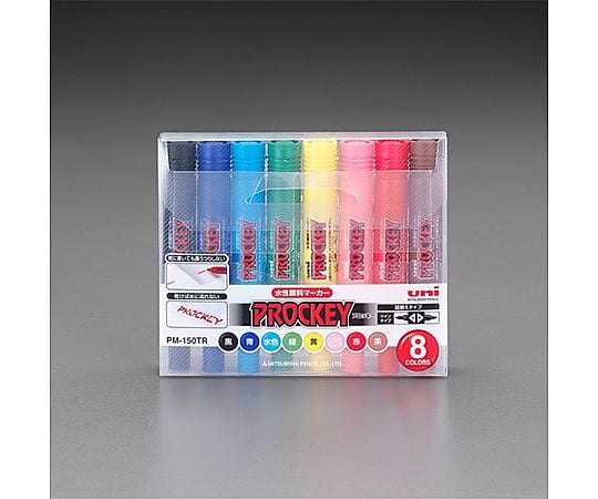 ８本組/太･細字 水性サインペン