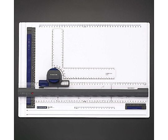 サイズL型定規付製図板 EA766GBシリーズ 【AXEL】 アズワン
