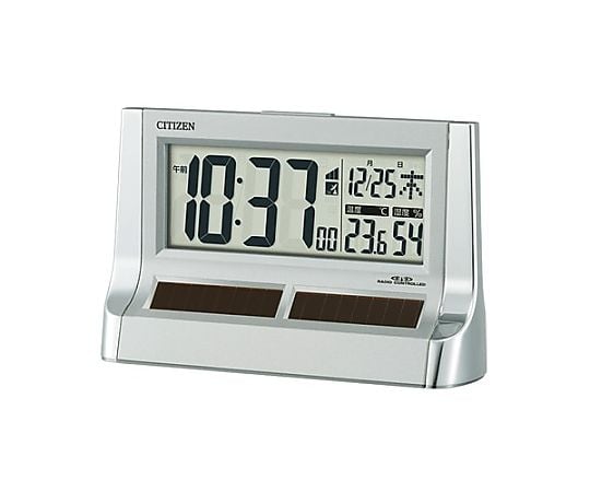 101x160x55mm [電波]置時計･ソーラー電源