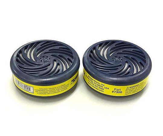 カートリッジ(有機ｶﾞｽ･酸性ｶﾞｽ用/1ﾍﾟｱ)