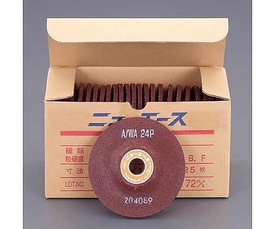 100x4mm/WA24P オフセット型砥石(25枚)