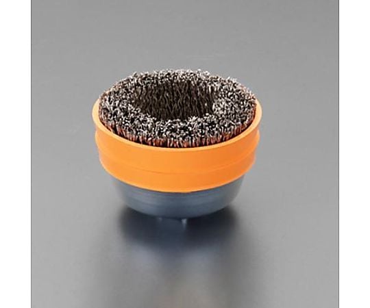 75mm/M10 ワイヤーブラシ(ｶｯﾌﾟ型/ｽﾃﾝﾚｽ製)