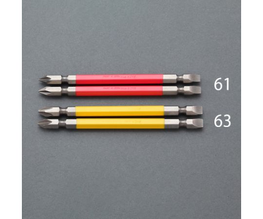 78-0606-12 #1/5.0×110mm [+-]カラービット(2本組) EA813AA-61 【AXEL