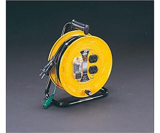 AC125V/15A/10m コードリール(漏電遮断器付