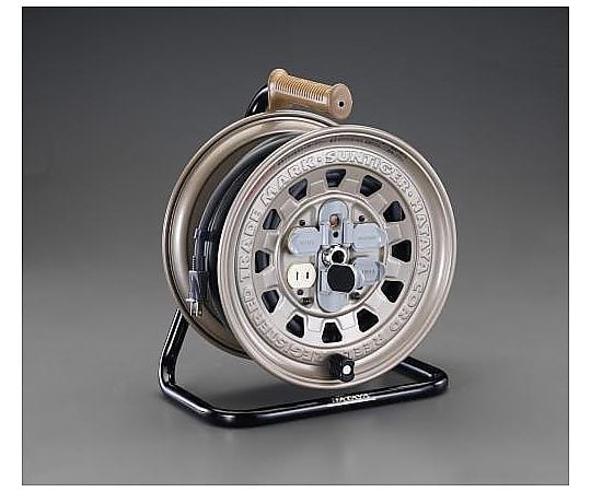 AC125V/15A/30m コードリール(温度ｾﾝｻｰ付)