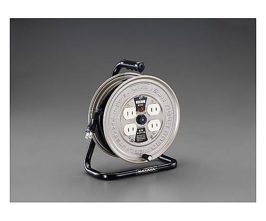 AC125V/15A/10m コードリール(温度ｾﾝｻｰ付)