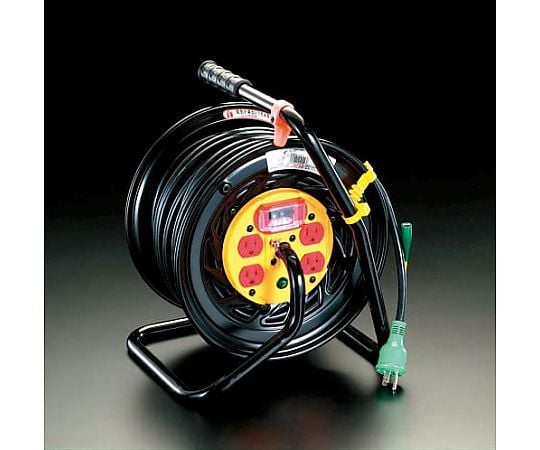 AC125V/22A/30m ｺﾝｾﾝﾄ固定ﾘｰﾙ(過負荷遮断)