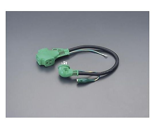 AC125V/15A/0.5 m 延長コード(ｱｰｽ付)