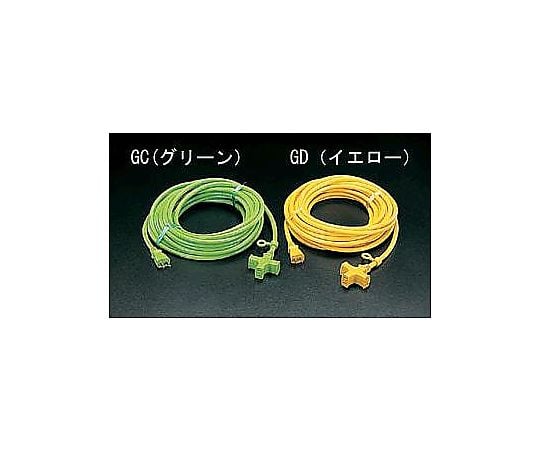 AC125V/15A/ 20m 延長コード