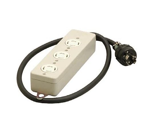 AC250V/20Ax1.0m 三相タップ(接地3P)