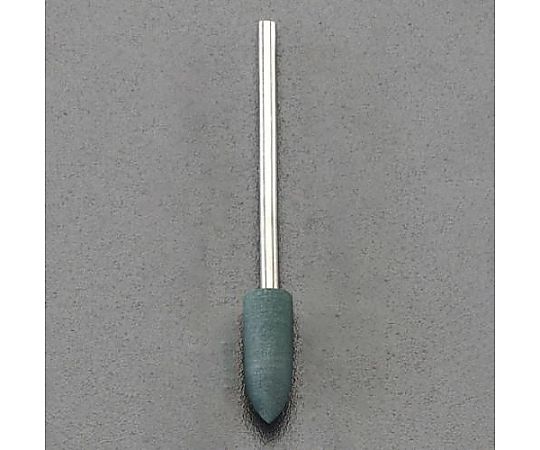 6.4x15.0mm/2.35mm軸 ゴム砥石 EA818E-167