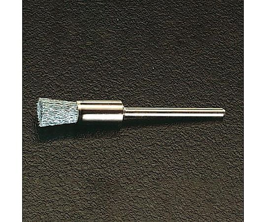 10mm /3.0mm軸 エンド型軸付ブラシ(ｽﾁｰﾙ製)