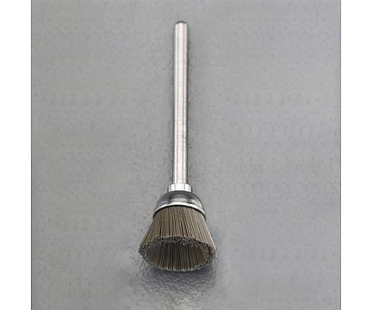 14mm/3mm軸 軸付ブラシ(耐熱ﾅｲﾛﾝ)