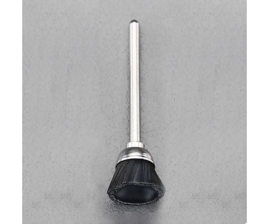 14mm/3mm軸 軸付ブラシ(静電気防止ﾅｲﾛﾝ)