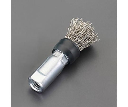 15mm/M10 ワイヤーブラシ(ｴﾝﾄﾞ型 ｽﾃﾝﾚｽ製)