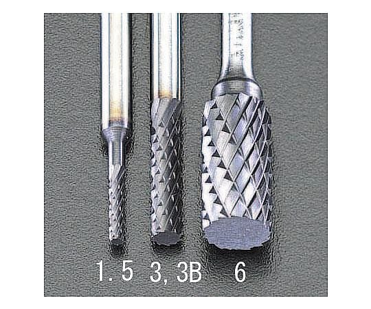 6x 13mm/3mm軸 [Coated]超硬バー