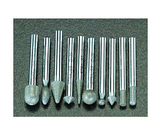 10本組 ダイヤモンドバー(6mm軸)