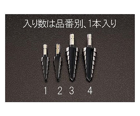 9-21mm ステップドリル(1/4"六角軸・HSS)