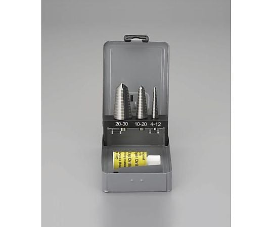 4-30mm ステップドリル(3本組・HSS)