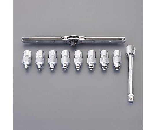 3/8"DR/M 1-M12 タップホルダーセット