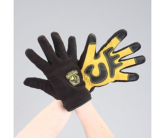 [XL] 手袋(防水防寒/豚革･ﾌﾘｰｽ)