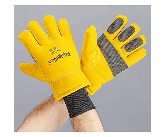 [Ｌ] 手袋(防寒 -34ﾟC/牛革)