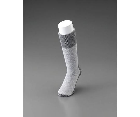 [XL] ソックス(防寒･ｲﾝﾅｰ付/ｳｰﾙ･ﾅｲﾛﾝ･ｱｸﾘﾙ)