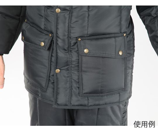 78-0742-78 [ XL] 防寒服上下セット(Navy) EA915GM-8 【AXEL】 アズワン