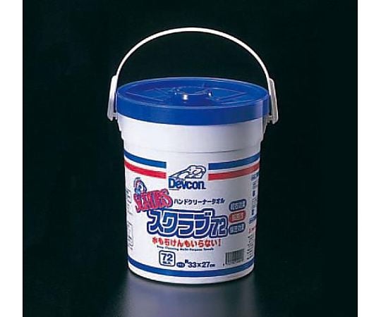 250×310mm　ウェットタオル（洗剤付/72枚）