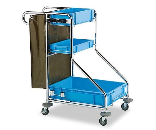 620x 860x 985mm ビルメンカート