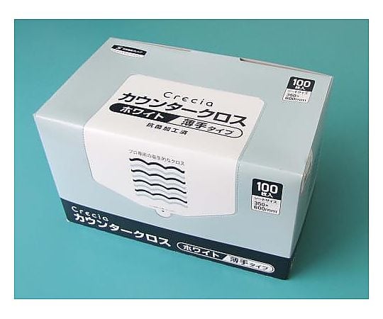 350x600mm ｶｳﾝﾀｰｸﾛｽ(抗菌加工/薄手100枚) EA929AV-2